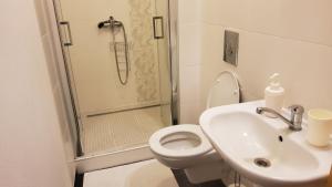 Ein Badezimmer in der Unterkunft Baurů Dvůr