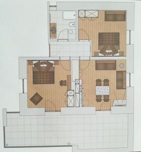 Plán poschodí v ubytovaní Marlingsuites - Vinea - Wieser Josef - Marling