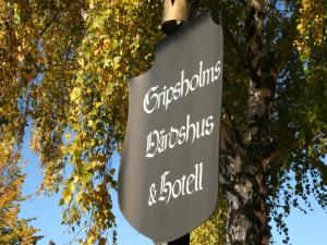 Ein Zertifikat, Auszeichnung, Logo oder anderes Dokument, das in der Unterkunft Gripsholms Värdshus ausgestellt ist