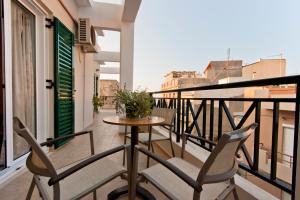 Balkón nebo terasa v ubytování Mirabello Hotel