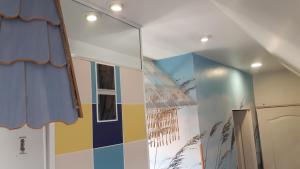 Η κουζίνα ή μικρή κουζίνα στο Island Eva