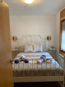 Кровать или кровати в номере CASA la PAU