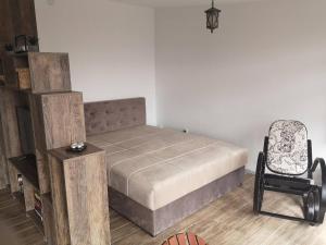 Postel nebo postele na pokoji v ubytování LAKI apartman