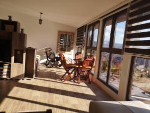 Balkón nebo terasa v ubytování LAKI apartman