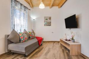 TV a/nebo společenská místnost v ubytování 8145b - Bonito Bungalow Costa Calma