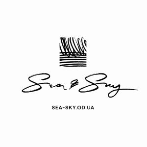 a black and white logo for a spa shop at Sea and Sky Apartment in Odesa