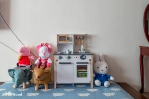 Kuchyň nebo kuchyňský kout v ubytování Shan Tyi Homestay