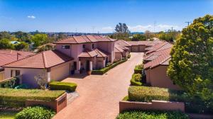 an overhead view of a row of houses at Ruthmor Villas in Toowoomba