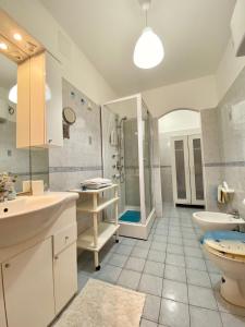 Koupelna v ubytování Il Riccio Apartment