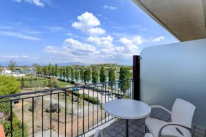 Balkón nebo terasa v ubytování Hotel Rivus