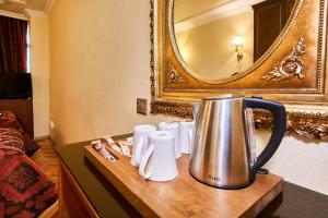 Coffee and tea making facilities at Amber Hotel & Spa