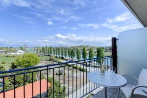 Balkón nebo terasa v ubytování Hotel Rivus