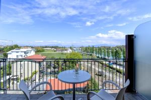 Balkón nebo terasa v ubytování Hotel Rivus