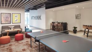 Stolní tenis v ubytování Rove Healthcare City - Bur Dubai nebo okolí