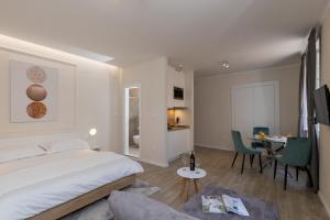 Posteľ alebo postele v izbe v ubytovaní Apartments Urbis