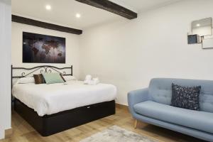 Posteľ alebo postele v izbe v ubytovaní Jero - Basque Stay
