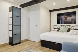 Posteľ alebo postele v izbe v ubytovaní Jero - Basque Stay