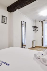 Posteľ alebo postele v izbe v ubytovaní Jero - Basque Stay
