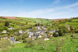 Ptičja perspektiva nastanitve Stokeinteignhead, South Devon, Character Countryside Apartment