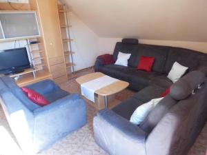 Posezení v ubytování Ferienwohnung Paul und Maria