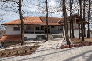 Budova, kde se aparthotel nachází