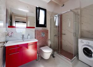 Ένα μπάνιο στο Blue House luxury apartment