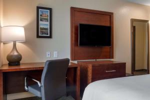 TV a/nebo společenská místnost v ubytování Comfort Inn & Suites Euless DFW West