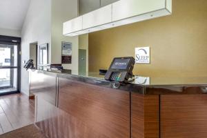 Lobbyn eller receptionsområdet på Sleep Inn & Suites Omaha Airport