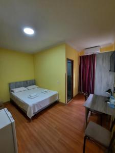 Letto o letti in una camera di Delta Hotel