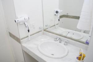 Koupelna v ubytování Guemes Apart Nueva Cordoba