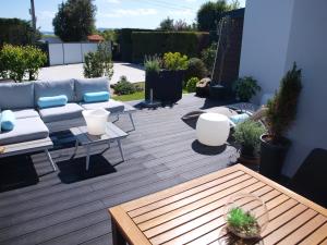 Posedenie v ubytovaní Norte de Santillana Villas - Apartamentos