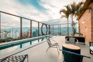 Üldine mäevaade või majutusasutusest Hotel Marquee Medellín pildistatud vaade