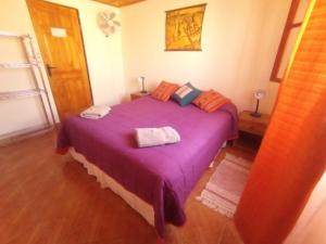 Letto o letti in una camera di Hostal Desert