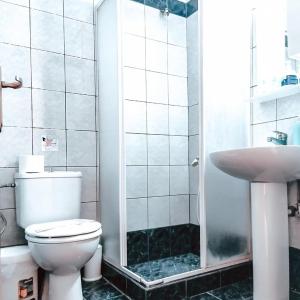 Kúpeľňa v ubytovaní Villa Valeria Thassos + 37 fotografií