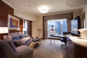 Μια τηλεόραση ή/και κέντρο ψυχαγωγίας στο China World Hotel, Beijing