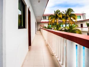 Balkón nebo terasa v ubytování Hotel El Faro