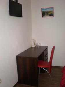 TV a/nebo společenská místnost v ubytování Rooms Modrušan