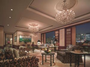 Makati Shangri-La, Manila的休息区