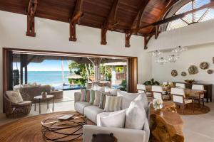 Un lugar para sentarse en Shangri-La Le Touessrok, Mauritius