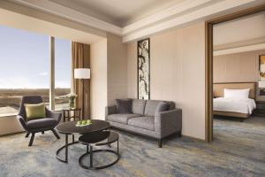 Posezení v ubytování Shangri-La Songbei, Harbin