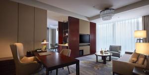 Posezení v ubytování Shangri-La Yiwu - Close to Yiwu International Trade Market