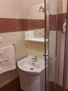 Koupelna v ubytování Apartmani Prpić