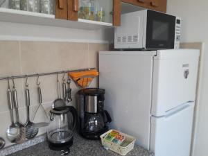 Kuchyň nebo kuchyňský kout v ubytování Apartmani Prpić