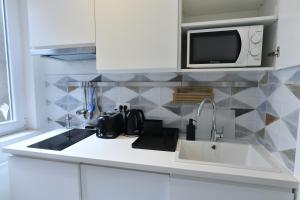 Virtuvė arba virtuvėlė apgyvendinimo įstaigoje Apartment Penkala