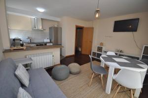 Kuchnia lub aneks kuchenny w obiekcie Apartamento con vistas al mar, playa de Carnota!