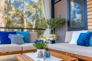 Гостиная зона в Mobile Homes AZZURRO