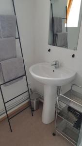 Bilik mandi di Appartement Dunkerque Centre 4 personnes - Parking gratuit- +19 gambar