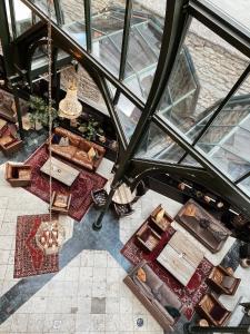 Posezení v ubytování Clarion Hotel Wisby