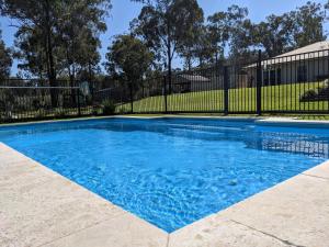The swimming pool at or near Lacuna Retreat