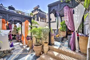 Majoituspaikan Riad Dar El Souk pohjapiirros